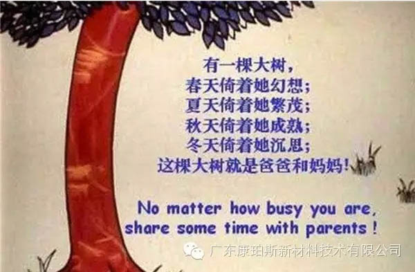 樹(shù)就是我們的父母！請(qǐng)愛(ài)護(hù)你們身邊的這棵樹(shù)！