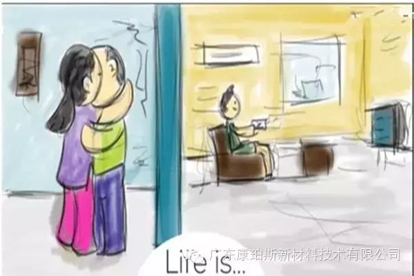 人生就是。。。 就算孩子在家，還是忍不住與40歲的另一半偷偷親一口