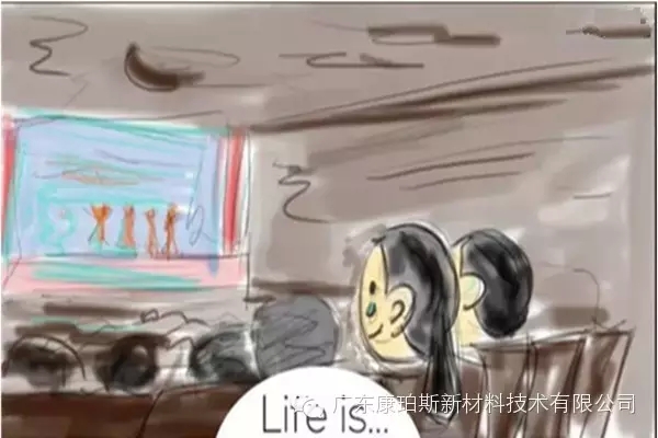 人生就是。。。 觀看孩子表演時落下的那滴眼淚