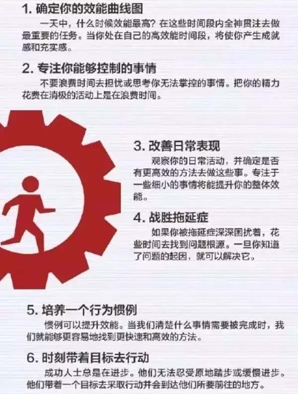 50個方法助你管理時間，過好每一天-1